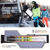 GoHimal Ski Bag and Boot Bag Combo, Padded Skis Bag for Air Travel, Safety Reinforce Ski Carrier Bag Fits for Skis Up to 200 CM and Boots Up To Size US13, Water- resistant Ski Travel Bag view 3