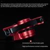 2 Piston Mountain Bike Hydraulic Brakes With 160mm Rotors Left Front 800mm Right Rear 1400mm Bike Hydraulic Disc Brakes Aluminum Alloy Hydraulic Brake Set (Color : Purple) view 3