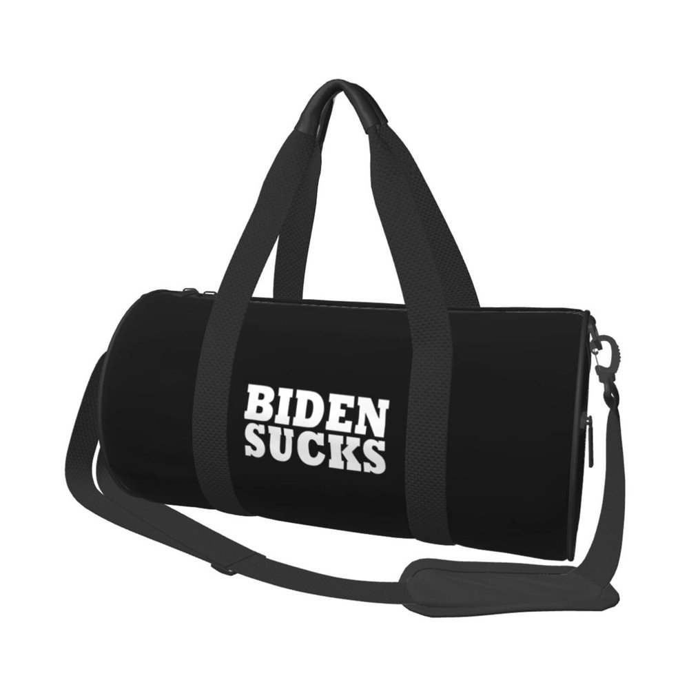 Biden-Sucks Duffel Bag Unisex-Adult Gym Duffel Bag Travel Bag Yoga Bag Lightweight Carryon Gymbag For Men/Women