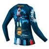 Roar BJJ Kid's MMA Rash Guard Training No-Gi and Gi Jiu Jitsu Rashguard MMA Grappling Compression Shirts Wrestling (US, Alpha, X-Large, Regular, Space) view 2