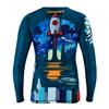 Roar BJJ Kid's MMA Rash Guard Training No-Gi and Gi Jiu Jitsu Rashguard MMA Grappling Compression Shirts Wrestling (US, Alpha, X-Large, Regular, Space) view 4