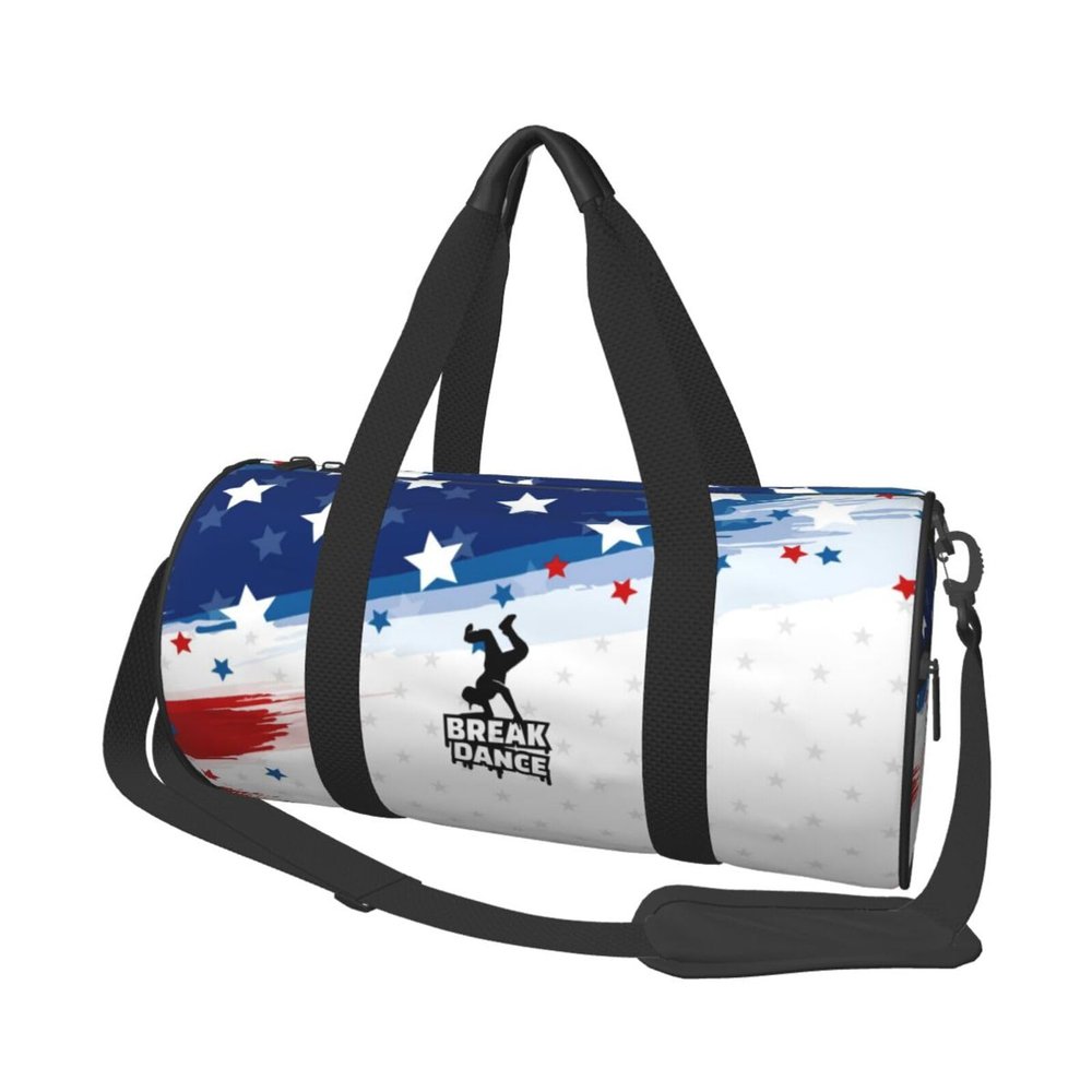 Break Dance Duffel Bag Unisex-Adult Gym Duffel Bag Travel Bag Drawstring Backpack Lightweight Carryon Gymbag For Men/Women