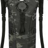 3L Hydration Pack, Oxford Cloth Backpack, Waterproof Adjustable Water Bladder Backpack Ultrarunning Hydration Bag for Hiking Trekking and Cycling(Camo) view 2