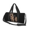 Dog German Shepherd Duffel Bag Unisex-Adult Gym Duffel Bag Workout Bag Drawstring Backpack Lightweight Carryon Gymbag For Men/Women view 1