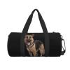 Dog German Shepherd Duffel Bag Unisex-Adult Gym Duffel Bag Workout Bag Drawstring Backpack Lightweight Carryon Gymbag For Men/Women view 3