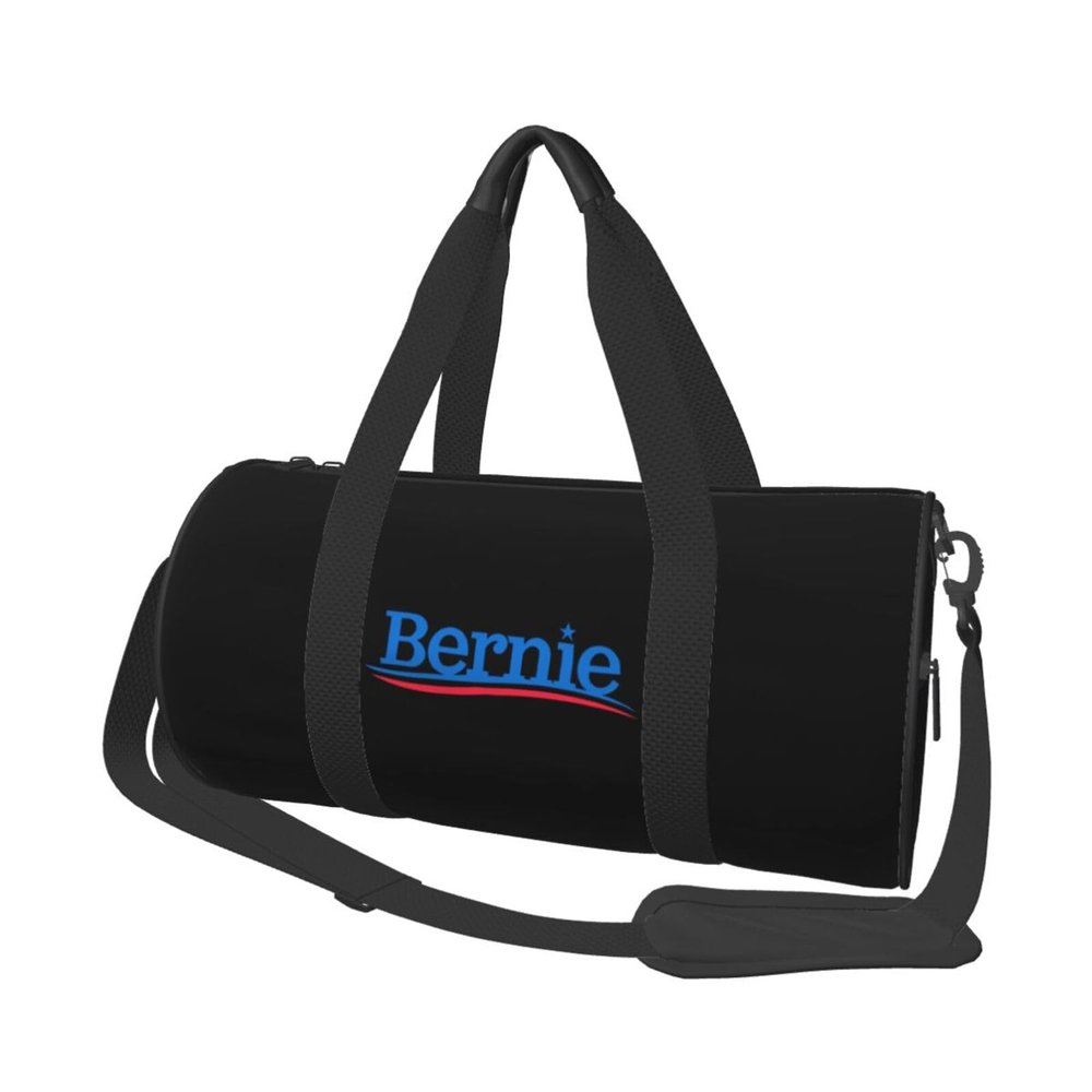 Bernie Sanders Duffel Bag Unisex-Adult Gym Duffel Bag Workout Bag Drawstring Backpack Lightweight Carryon Gymbag For Men/Women