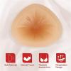 ALKANI Realistic Silicone Breast Forms Breast Enhancer Inserts Triangle Shape Removeable Bra Pads Suitable for Mastectomy Crossdresser (Size : A) view 4