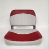 Horizon Manufacturing Boat Seat Fold Down Low Back Grey/Red 1001-ABE view 2