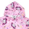 GQCC Girls Sweatshirt Cotton Tie Dye Pullover Hoodie Full Zip Unicorn Hoodies 1-6 Years (1T 2T-6T) (5T/6T, PinkUnicorn) view 2