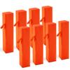 Joewuzun Football Pylons Football Field Markers End Zone Markers Sand Weighted Anchorless Football Endzone Pylons Football Accessories- Orange (Orange-8PCS) view 1