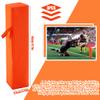 Joewuzun Football Pylons Football Field Markers End Zone Markers Sand Weighted Anchorless Football Endzone Pylons Football Accessories- Orange (Orange-8PCS) view 2