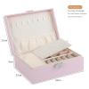 MiLLeL Storage box, high-end double-layer, large capacity, jewelry, storage box DoublelayerjewelryboxI view 2