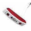 Professional Golf Putter for Men and Women - Alloy Steel Rod, 5 Inch Alloy Head and Silicone Grip Included (White red) view 4