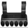 Trinity Tactical Aluminum Shell Carrier Compatible with Kel-Tec KSG  6-Round 12 Gauge Picatinny Rail Mounted Side Saddle, Black Anodized view 3