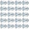 4x20mm Petal Screw Jack Nuts for Metal Fixings Hollow Wall Anchors Expansion Plug Screw Anchors for Curtain Installation Lamp Installation 20Pcs view 1