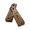 ZIB Grips for 1911: Full Size Wooden Handgun Grips with Bible Verses Series - Fits a Wide Range of 1911 Models - 1911 Accessories (Briarsmoke, Revelation 6-8) view 2