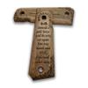 ZIB Grips for 1911: Full Size Wooden Handgun Grips with Bible Verses Series - Fits a Wide Range of 1911 Models - 1911 Accessories (Briarsmoke, Revelation 6-8) view 3