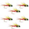 The Fly Fishing Place Tungsten Bead Head Nicks Prince Special Nymph Fly Fishing Flies - Set of 6 Flies Hook Size 16 view 1