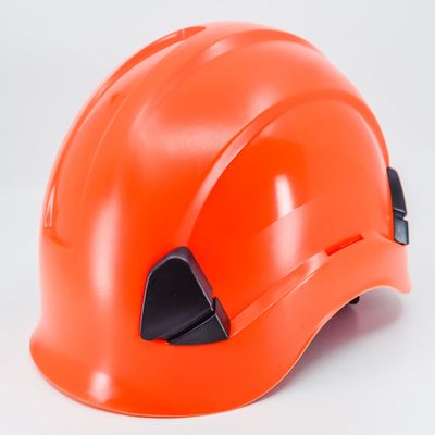 Forester BRIMLESS Arborist Climbing Helmet Orange Color