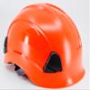 Forester BRIMLESS Arborist Climbing Helmet Orange Color view 2