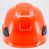 Forester BRIMLESS Arborist Climbing Helmet Orange Color view 3