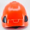 Forester BRIMLESS Arborist Climbing Helmet Orange Color view 4