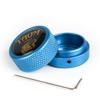 YEUEK TAOM Pool Chalk Holder Round Shaped Practical Tool Billiards Accessories Magnetic Mini Chalk Tip Case Container Round Box Billiards view 1