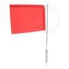 Acouto Stainless Steel Wind Indicator Flag for Sailboat Yacht -, Lightweight and Easy to Use - Prevention Performance - Eye Catching (200 * 160mm(7971SM)) view 1