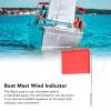 Acouto Stainless Steel Wind Indicator Flag for Sailboat Yacht -, Lightweight and Easy to Use - Prevention Performance - Eye Catching (200 * 160mm(7971SM)) view 3