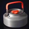 Outdoor Aluminum Oxide Tea Kettle Portable Hot Water Kettle Camping BBQ Cookware Supplies view 4