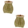 INOOMP 2pcs Multi-functional Hand Woven Small Basket for Boy Girl Unique Knapsack for Dance Props Home Storage Decoration for and Daily Use view 1