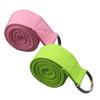 Sosoport 2pcs Yoga Stretch Bands Durable Resistance Straps for Fitness Portable Exercise Tool for Home Outdoor Workouts Random Color Selection view 1