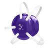 Great Call Athletics | Wrestling Classic Headgear Earguard | Adult Grappling Head Gear | Adjustable Ear Guards White Straps (Purple w/White Straps)