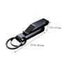 INOOMP 3pcs Heavy Duty Key Holder Clip Quick Release for Belts Versatile Keychain Accessory for Car Keys Suitable for Standard and Extra Thick Belts view 4