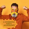 Babycop Yellow Mustache and Eyebrows Fake Beard for Kid & Adult, Cosplay Halloween Costume Accessories Funny Party Favor Men Women view 4