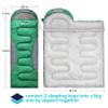 0 Degree Winter Sleeping Bags for Adults Camping -Temp Range (5F  32F) Portable Waterproof Compression Sack- Cold Weather Sleeping Bags for Big and Tall in Env Hoodie: Hiking Backpacking 4 Season view 4