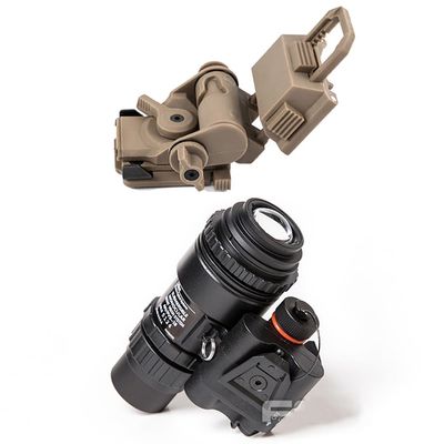 FMA Tactical PVS 18 Night Vision Goggles Dummy Model Half Metal & L4G24 NVG Helmet Mount Nylon Bracket