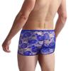 BreakEgg Men's Lace Boxers Underwear Seamless Lace Design with Low Waist Sexy and Comfortable Mens Under Panties (Dark Blue,One Size) view 4