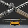Zhmyyxgs Four Handmade Chinese Sword Sharp Blade Collectible 1095 Carbon Steel view 2