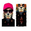 Magic Neck Gaiter Headwear Bandana Head Wrap Face Scarf Warmer Balaclava Headband for Women Men (Women-Black) view 1