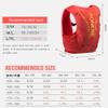 AONIJIE Running Hydration Backpack Vest 12L High Capacity Lightweight Trail Running Vest for Hiking Camping Climbing (Red with 1.5L Bladder,M/L) view 2