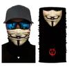 Magic Neck Gaiter Headwear Bandana Head Wrap Face Scarf Warmer Balaclava Headband for Women Men (Smile) view 1