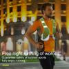 AONIJIE Reflective Running Vest Marathon Running Vest Pack Breathable for Hiking Camping Cycling Race (yellow with 2 * 250ml bottle) view 3