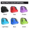 VPRO Adjustable Shoulder Strap and Top Handle Oxford Cloth Bag to Carry Roller Skates, Ice Hockey Skates for Kids and Adults (Red) view 3