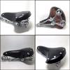 Taimmach 1PC Universal Bicycle Saddle Bike Seat Classic Saddles Cushion Mat Sprung Bicycle Saddle Black view 2