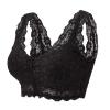 Front Closure Mastectomy Bras for Women Breast Reconstruction Surgery Bras Sexy Lace Full Coverage Bandeau Bralette (Color : 04-C, Size : 3X-Large) view 1