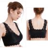 Front Closure Mastectomy Bras for Women Breast Reconstruction Surgery Bras Sexy Lace Full Coverage Bandeau Bralette (Color : 04-C, Size : 3X-Large) view 3