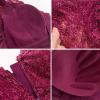 Front Closure Mastectomy Bras for Women Breast Reconstruction Surgery Bras Sexy Lace Full Coverage Bandeau Bralette (Color : 04-C, Size : 3X-Large) view 4