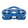 INLIMA Pulley Cable Trolley Pulley with Ball Bearing Outdoor Rock Ice Climbing Accessories Caving Rescue Aluminum Alloy Pulley (Color : Gold) view 3