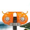INLIMA Pulley Line Cable Fast Speed Double Pulley Climbing Outdoor Expeditions (Color : Orange) view 2